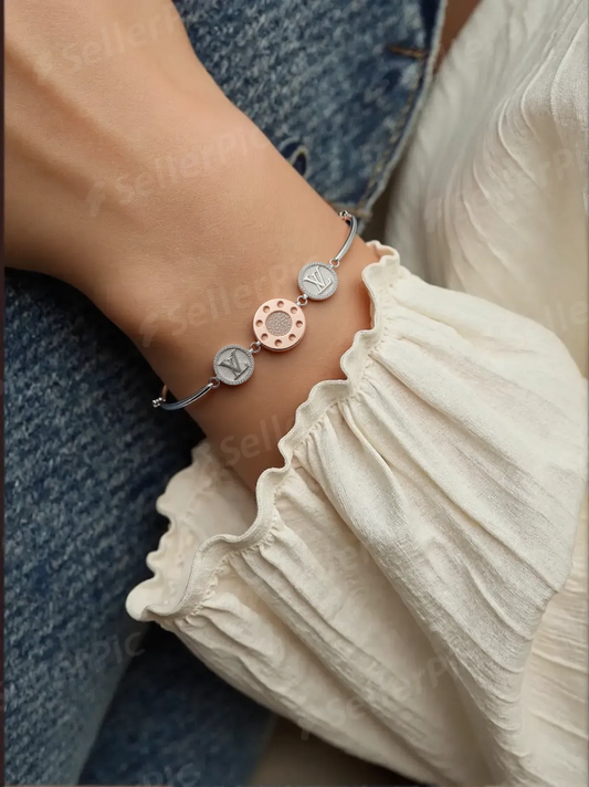 Virelle Luxe Duo-Tone Bracelet