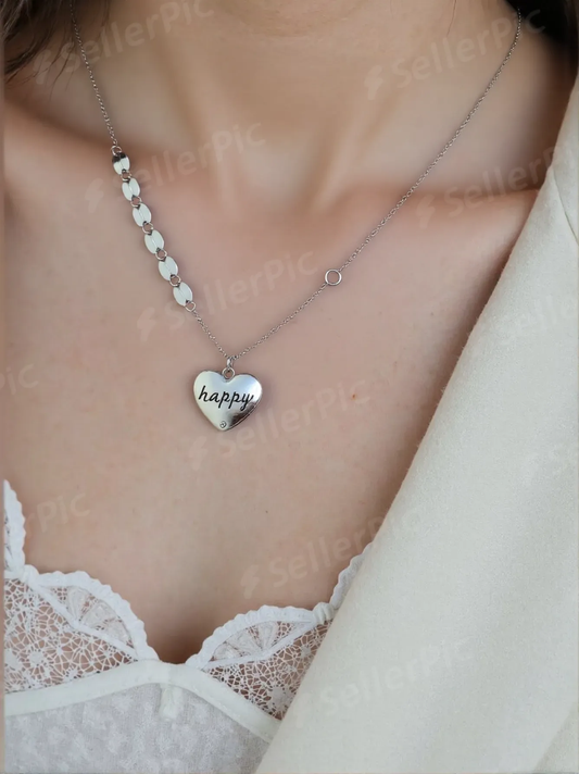 Happy Heart Pendant Necklace