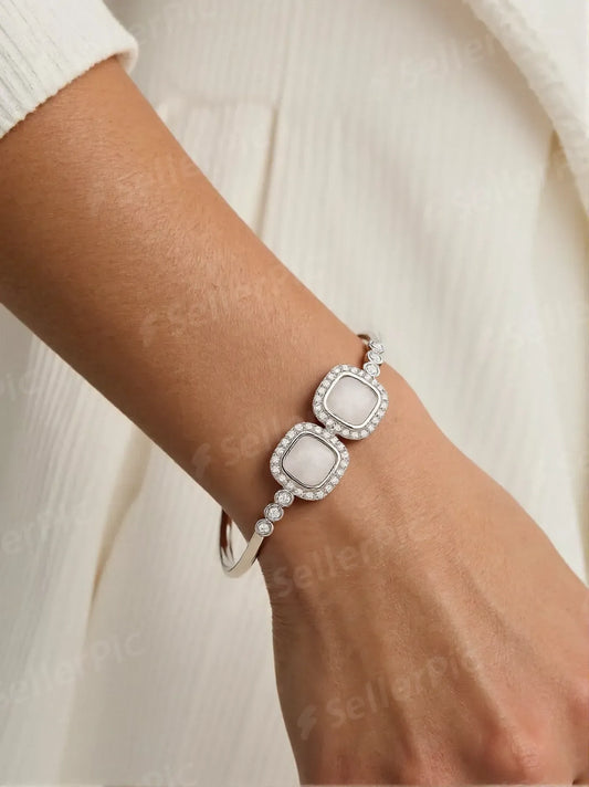 Luna Elegance Sterling Silver Kada