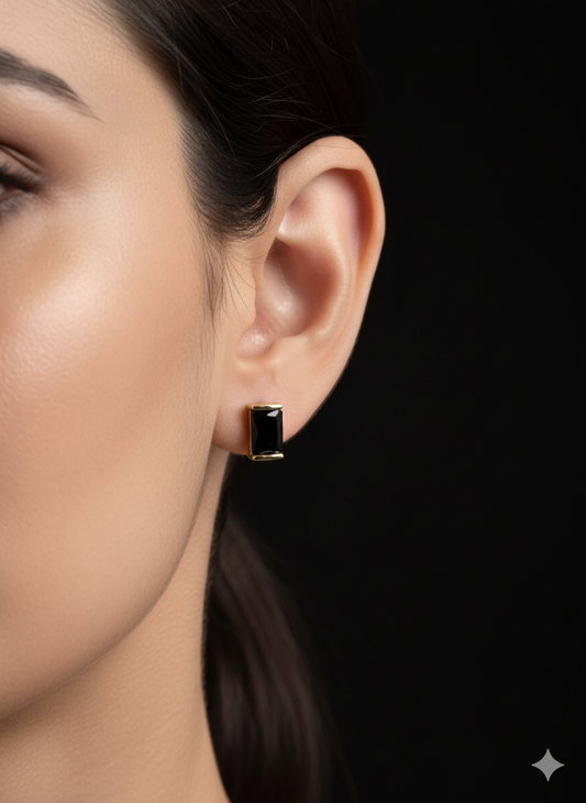 Midnight Luxe Black Onyx Earrings