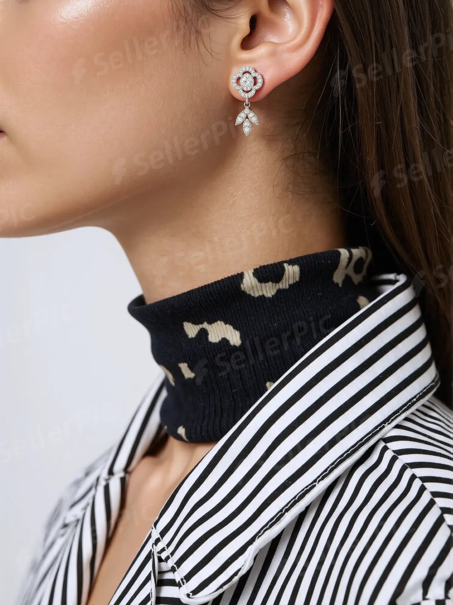 Celestia Bloom Necklace & Earring Set