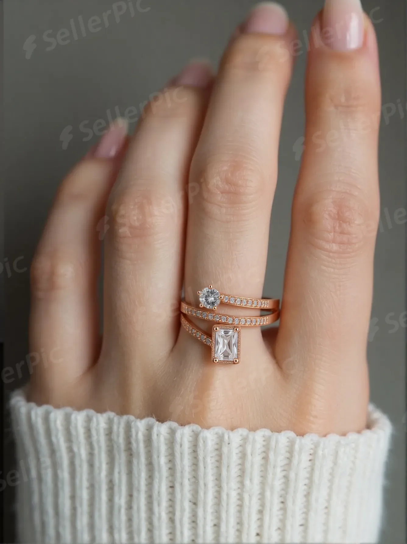 Elysian Dual Glow Ring