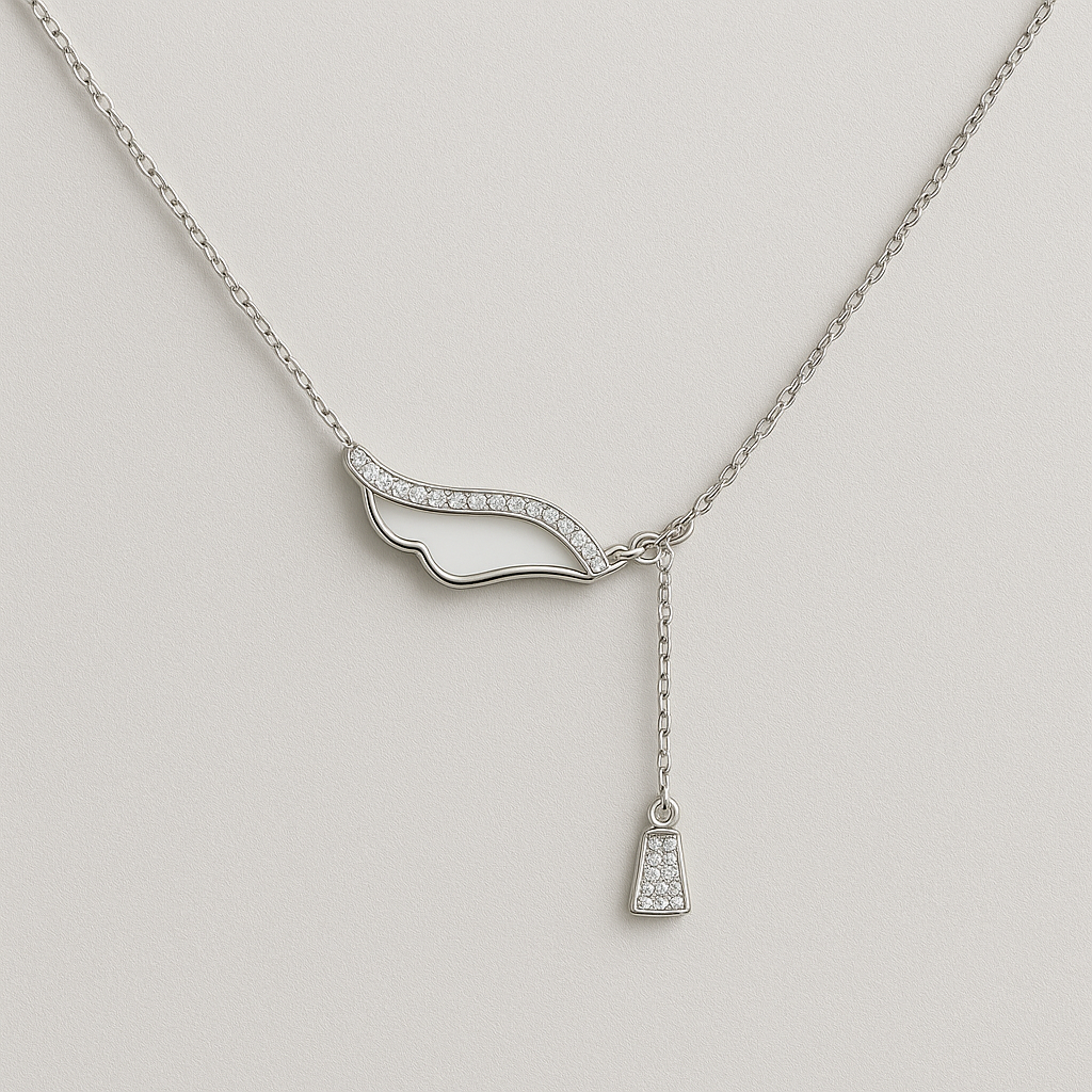 Sleek Wing Charm Pendant