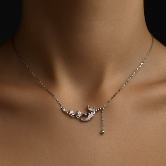 Silver Bloom Elegance Pendant