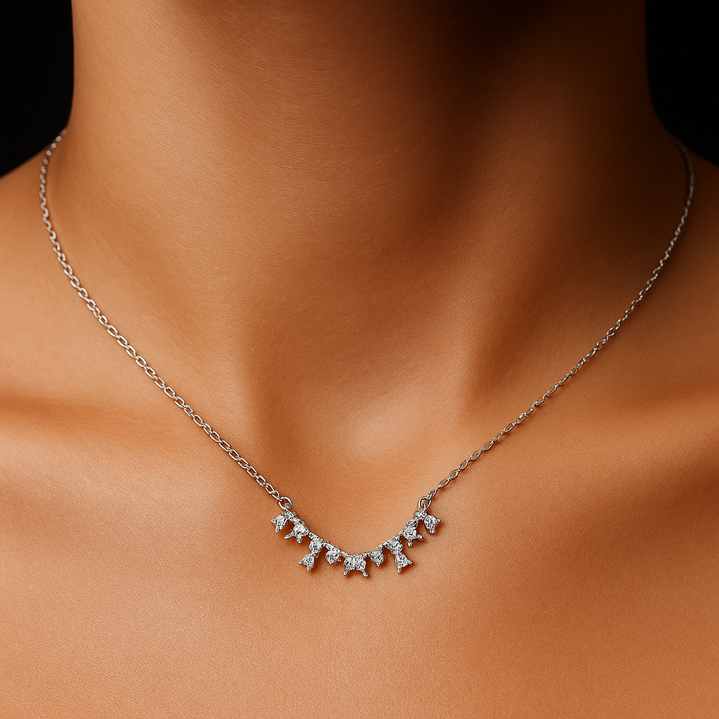 Noor Sparkle Cluster Pendant