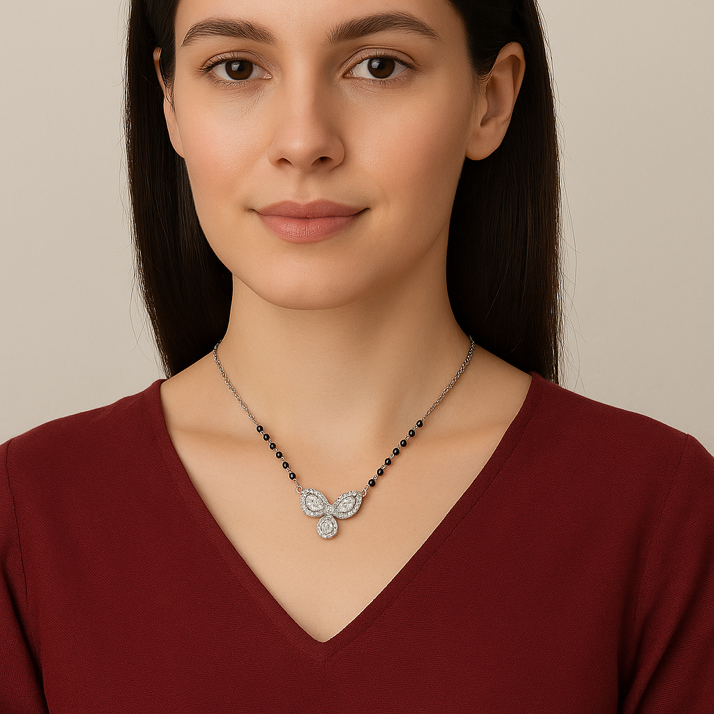 Sparkling Trinity Mangalsutra