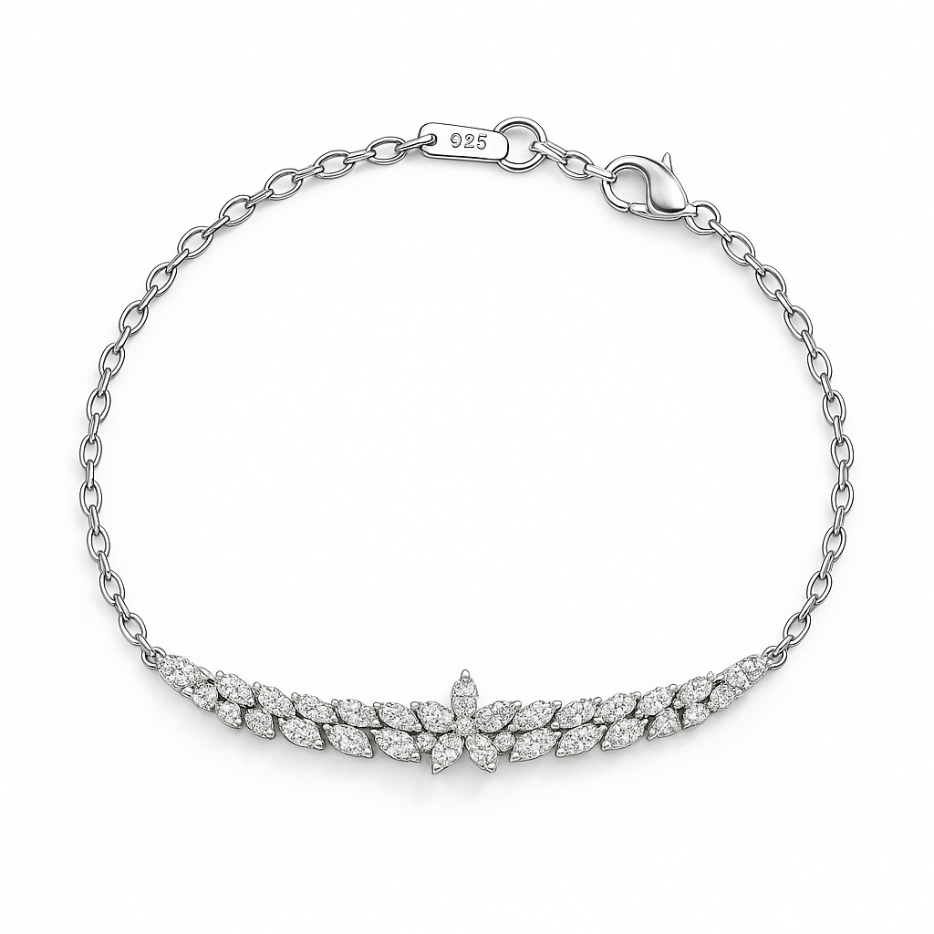 Eterna Blossom Sterling Silver Bracelet