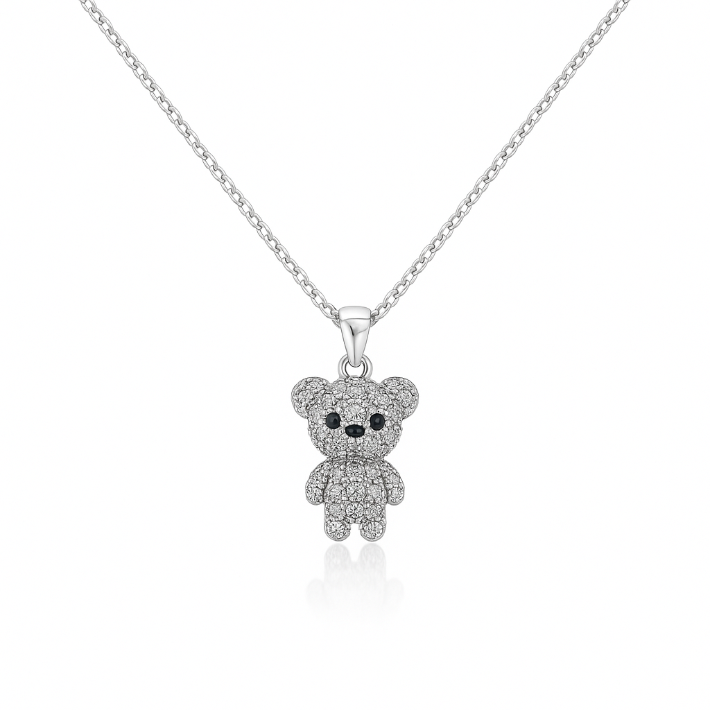 Sparkle Teddy Pendant