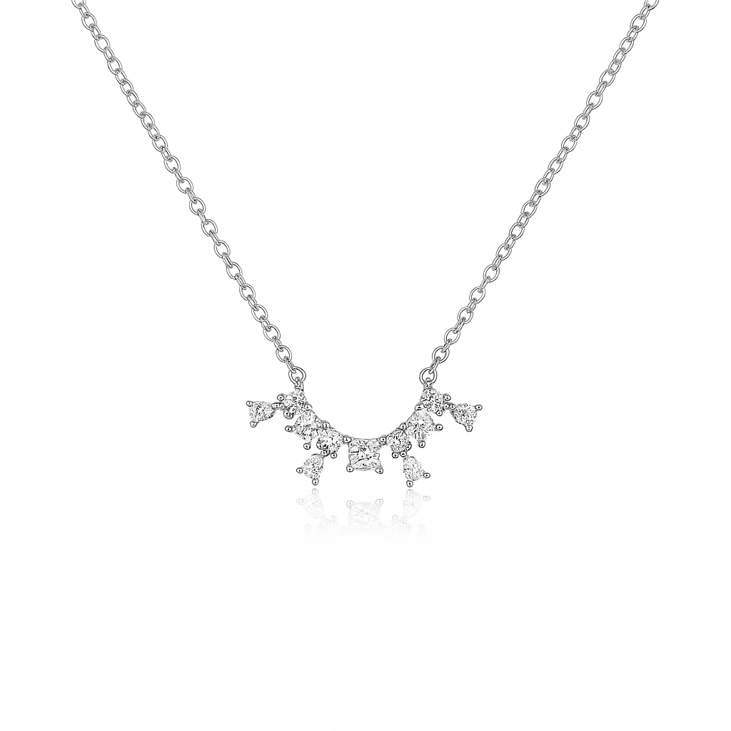 Noor Sparkle Cluster Pendant