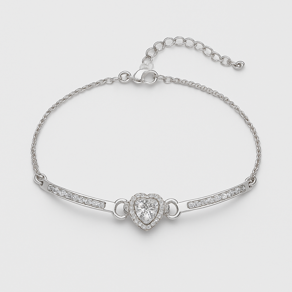 Heart Halo Bracelet