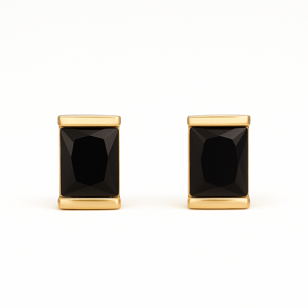 Midnight Luxe Black Onyx Earrings