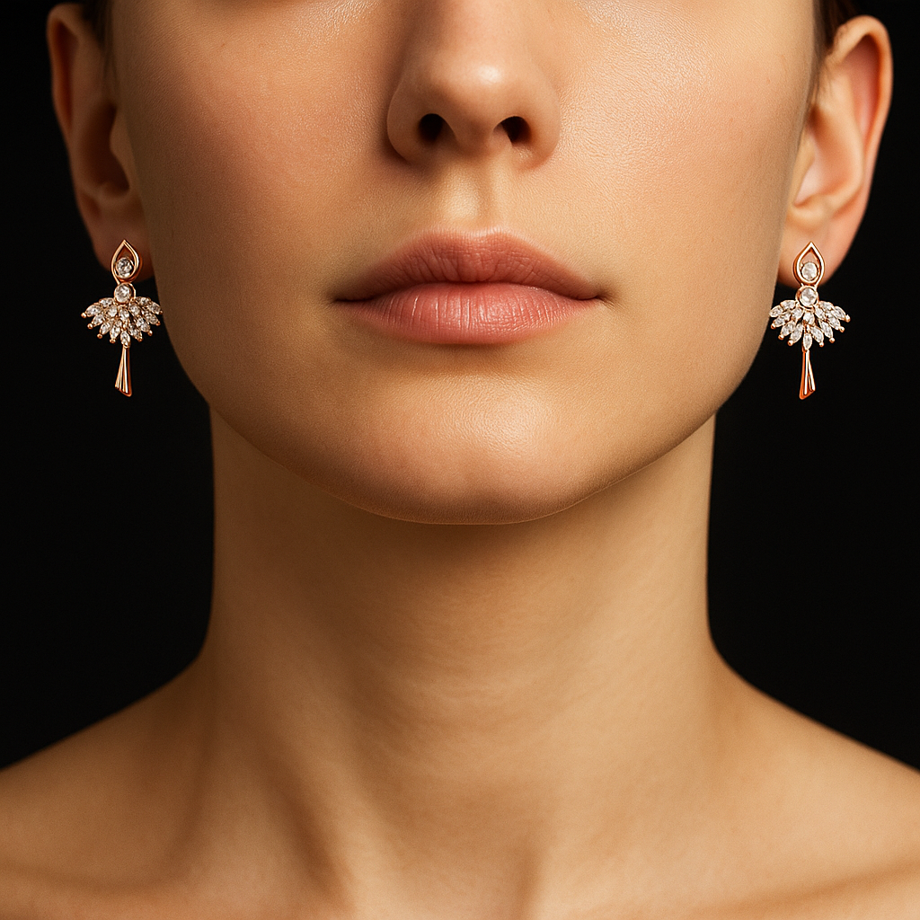 Ballet Bloom Pendant & Earring Set