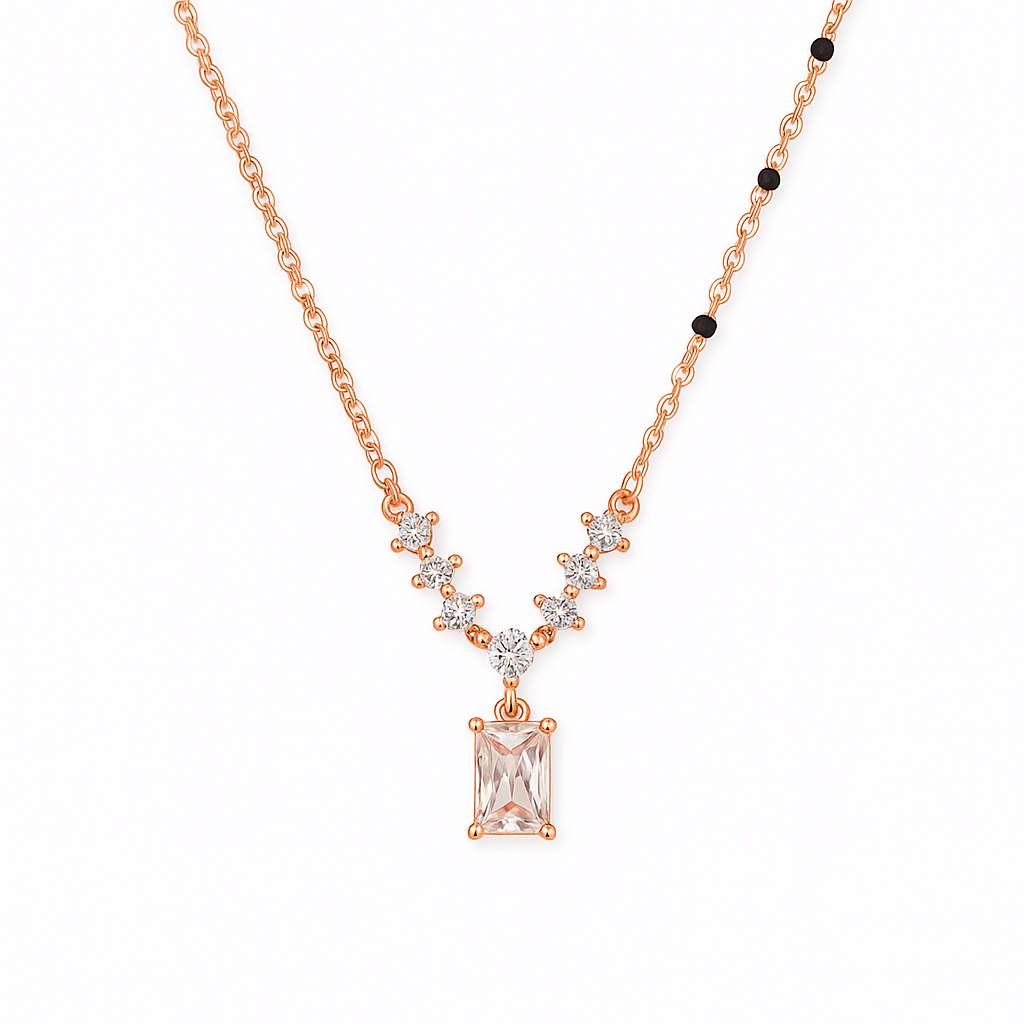 Rose Radiance Mangalsutra