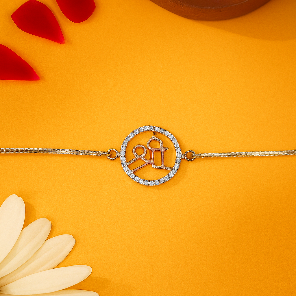 Shri Divine Rakhi - 925 Silver Elegance