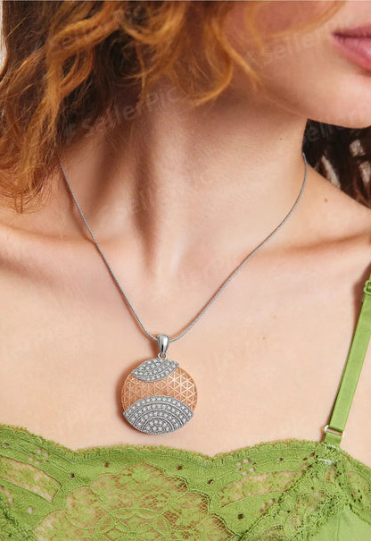 Radiant Crescent Jewelry Set