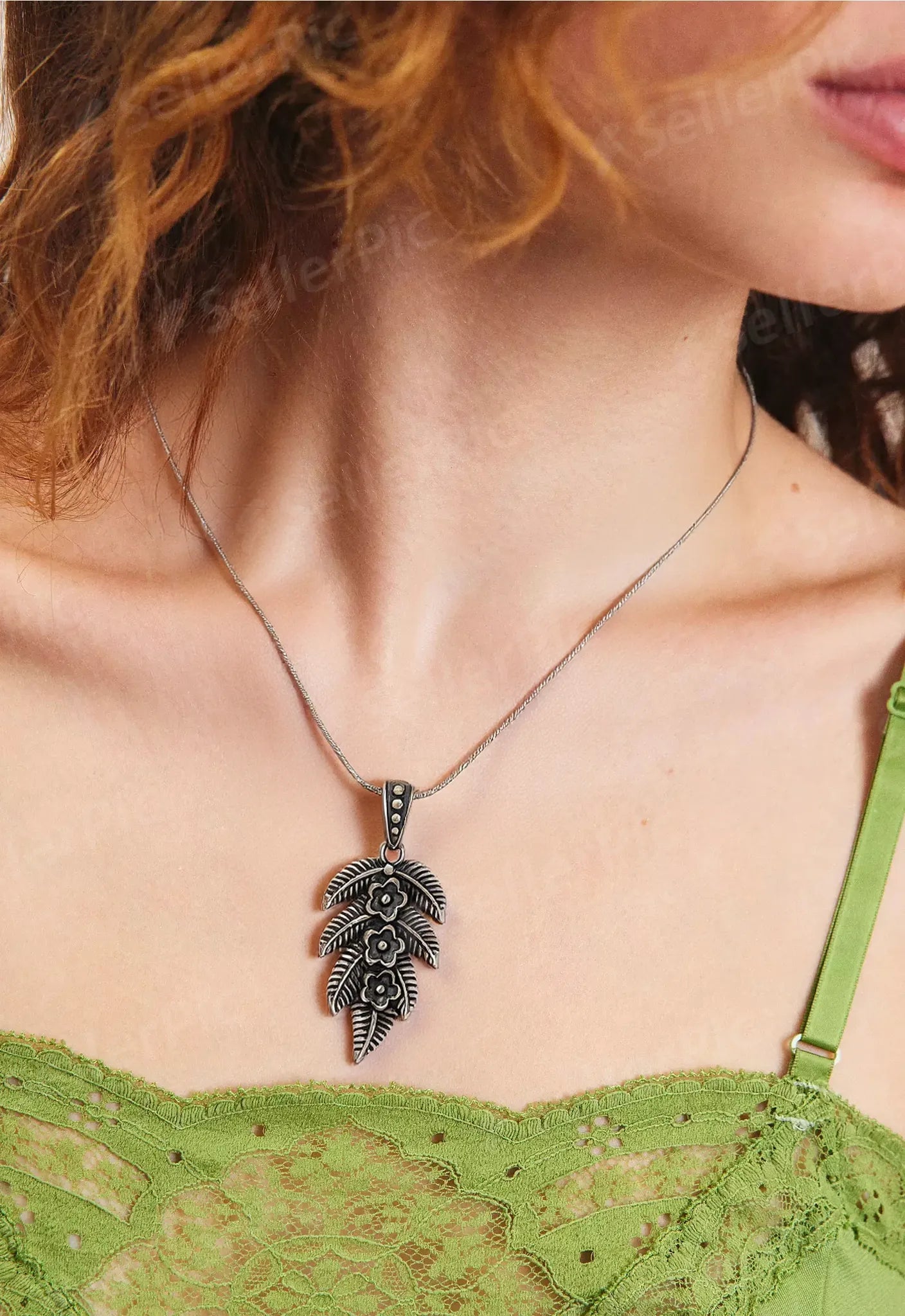 Fern Bloom Pendant