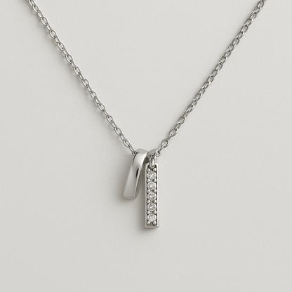 Silver Drizzle Pendant