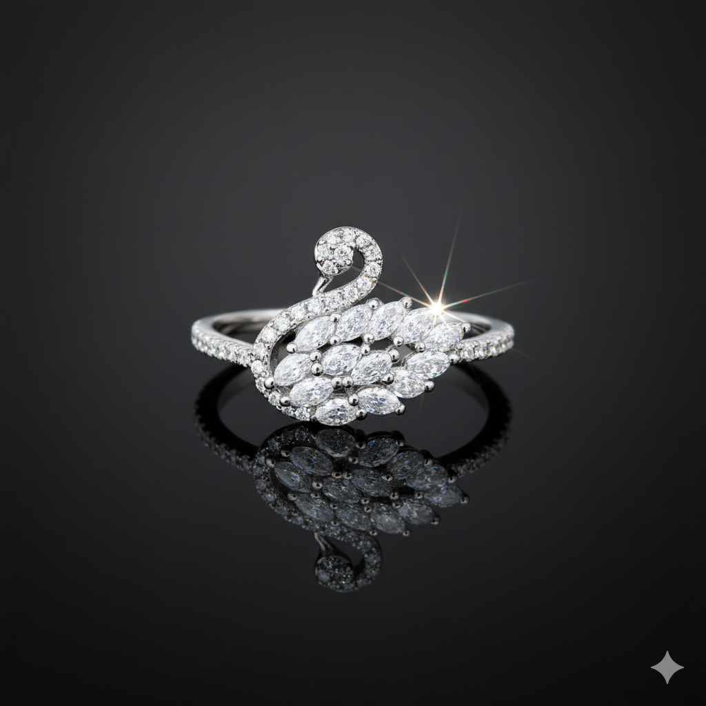 Eterna Swan Ring
