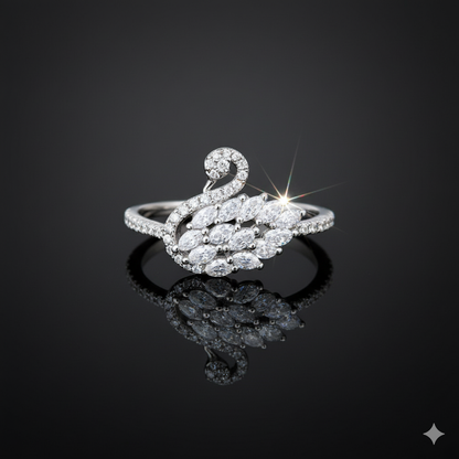 Eterna Swan Ring