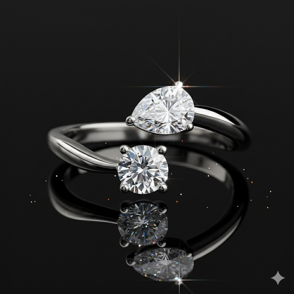 Eternal Duo Silver Ring