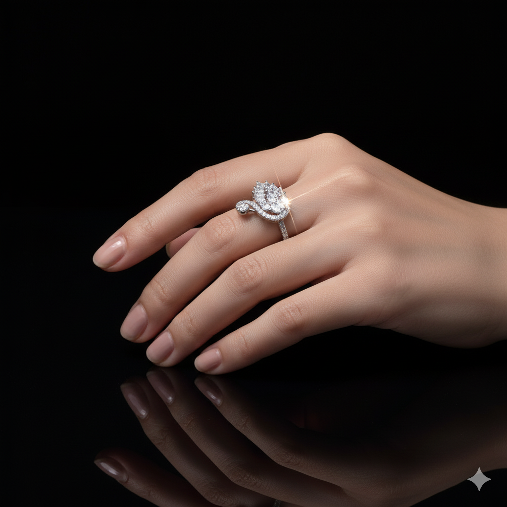 Eterna Swan Ring