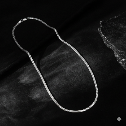 "Liquid Mercury" Premium 925 Sterling Silver Chain