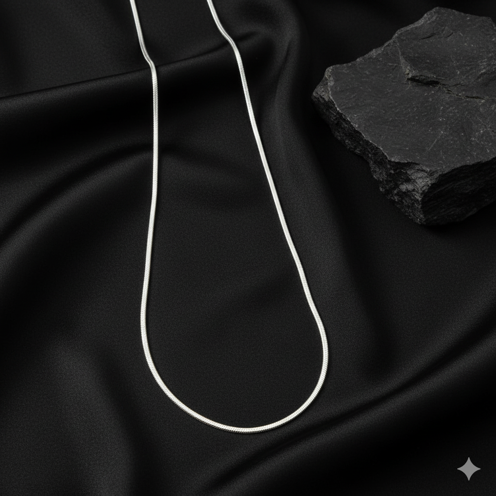 "The Legacy" Classic 925 Sterling Silver Figaro Chain