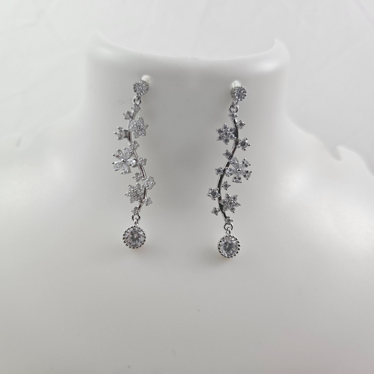 Elysian Blossom Drop Earrings