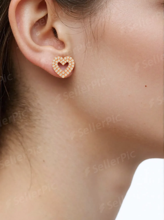 Eternal Heart Studs
