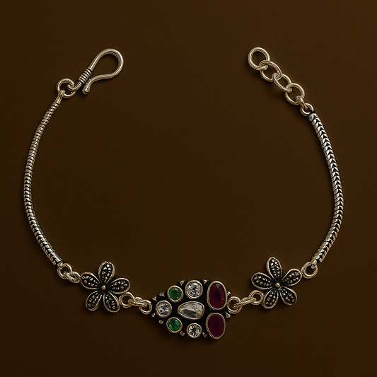 Phoolara Heritage Bracelet – Sterling Silver