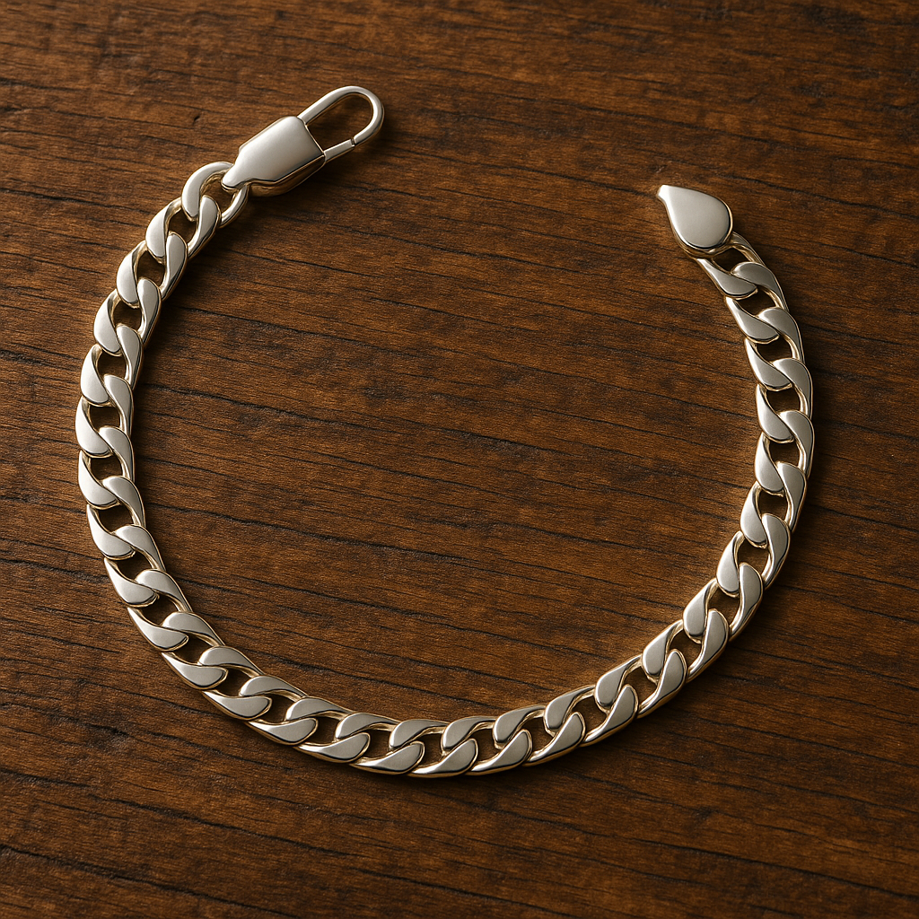 Classic Cuban Curve Bracelet