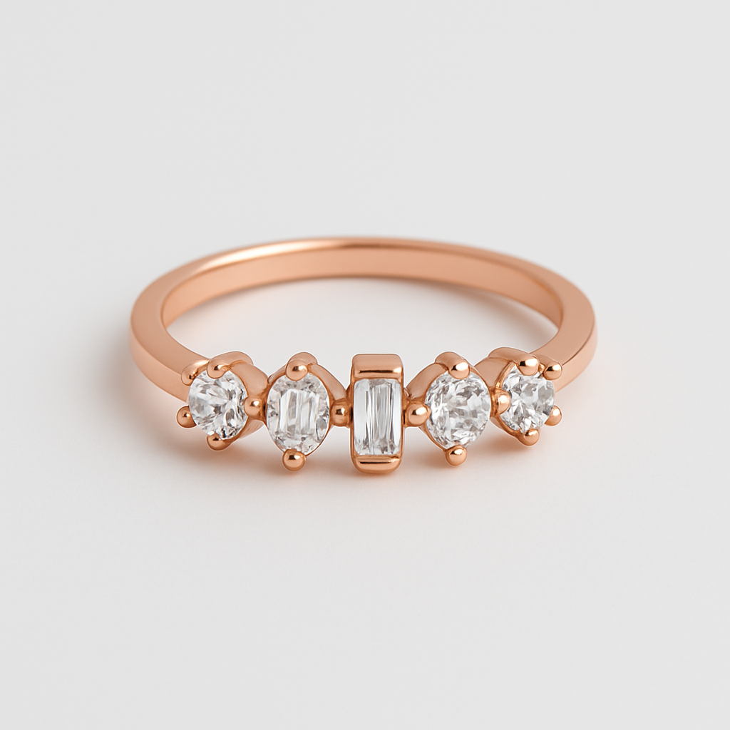 Lustre Line Ring