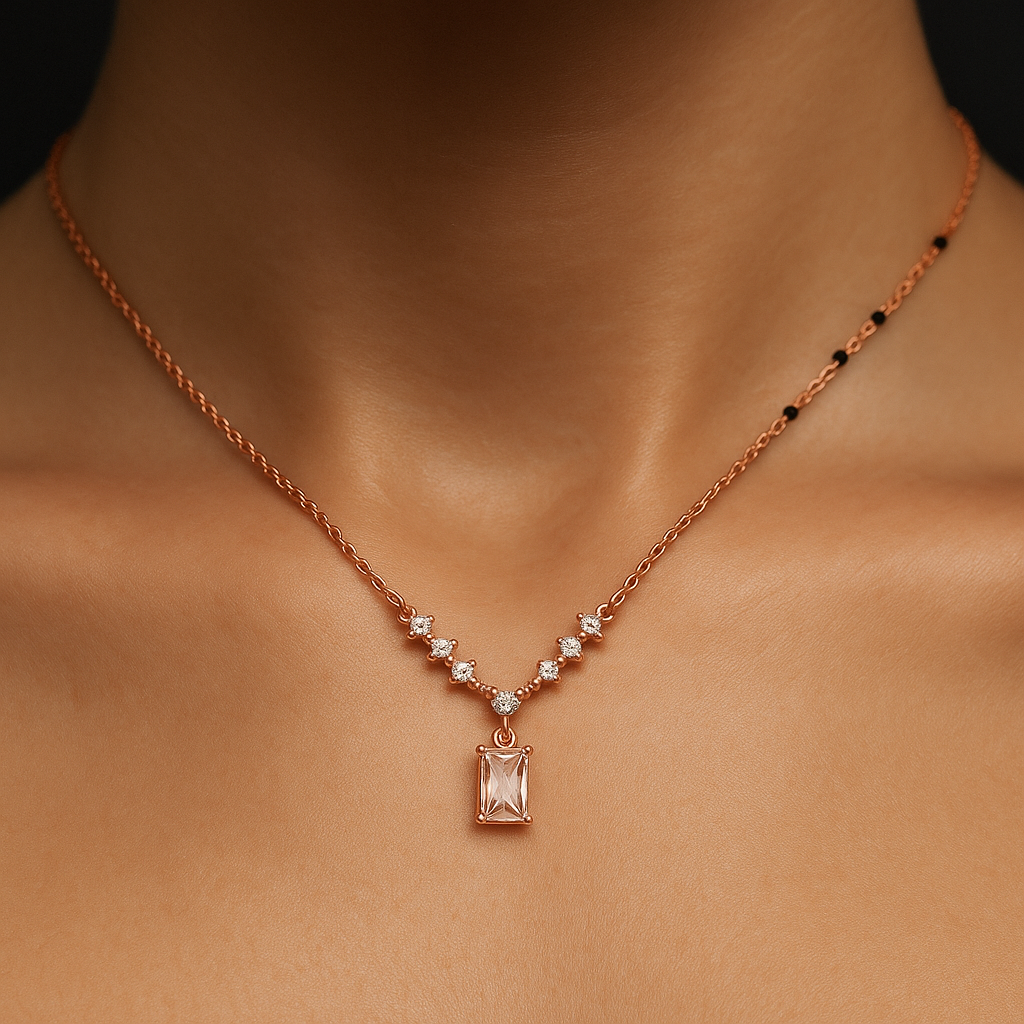 Rose Radiance Mangalsutra