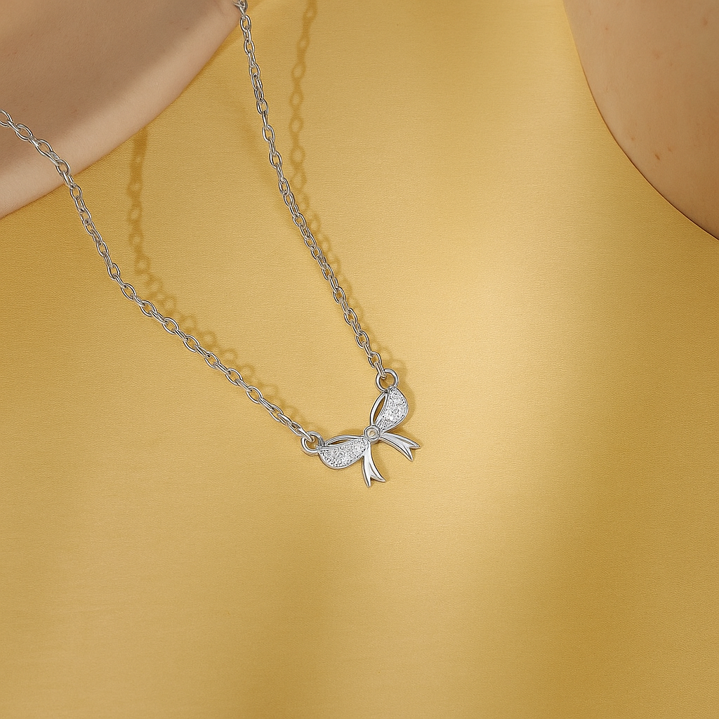 Elegance Bow Pendant