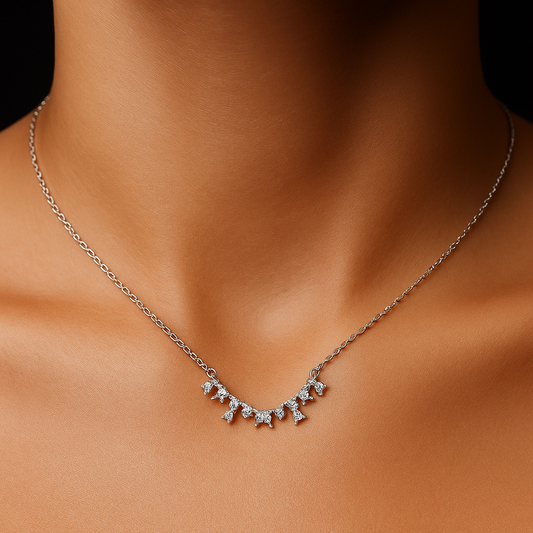 Noor Sparkle Cluster Pendant