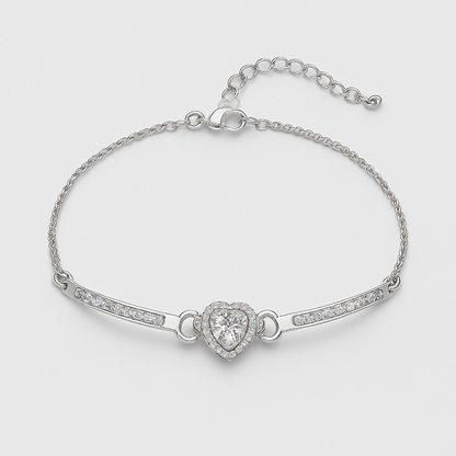 Heart Halo Bracelet