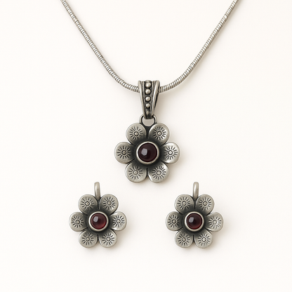 Garnet Bloom Vintage Set