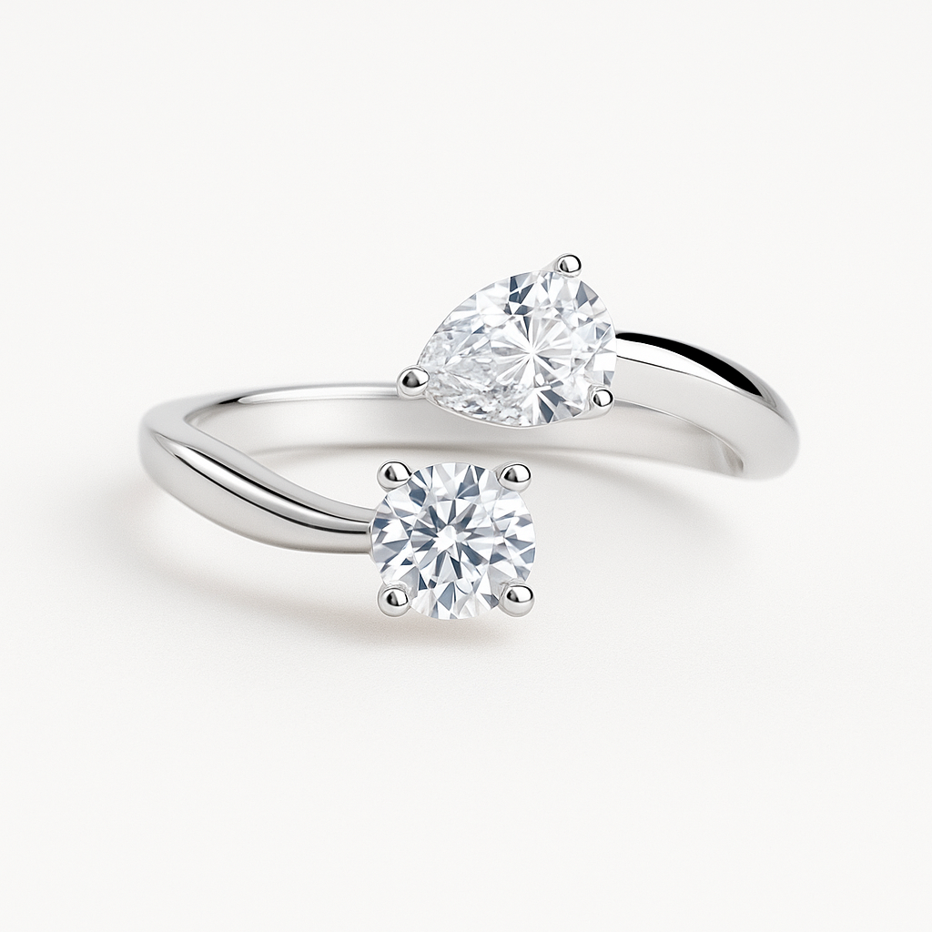 Eternal Duo Silver Ring