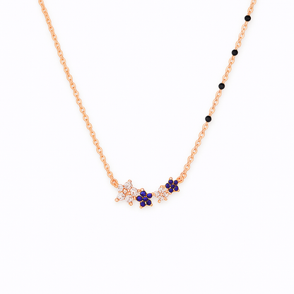 Midnight Blossom Mangalsutra
