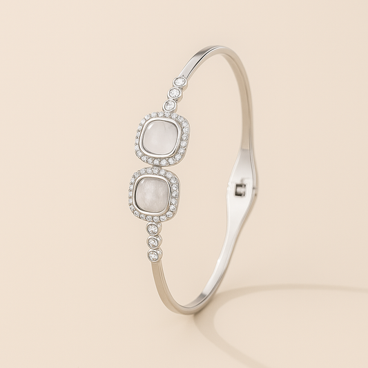 Luna Elegance Sterling Silver Kada