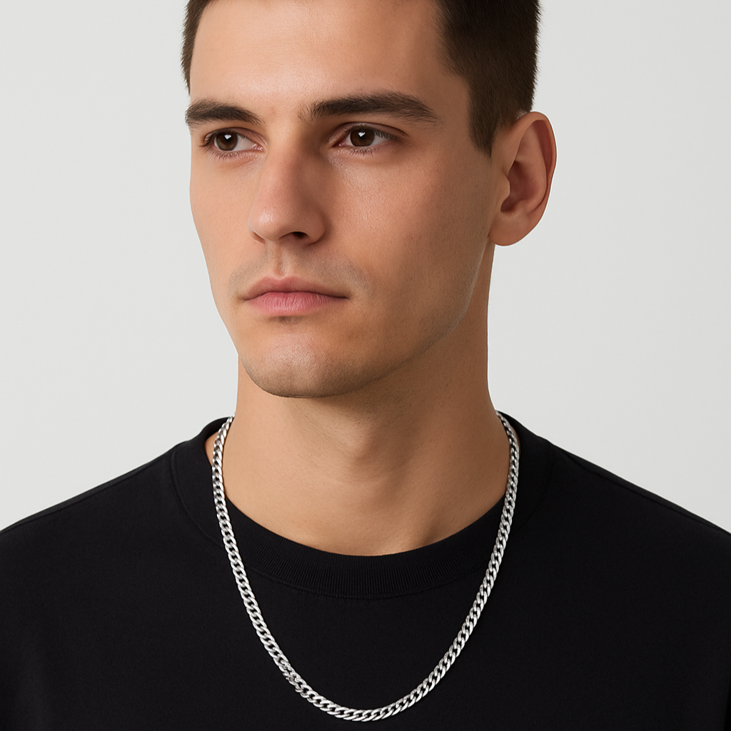 Sterling Bold Curb Chain