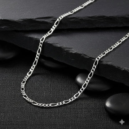 925 Sterling Silver Figaro Chain